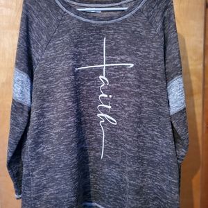 Women's long sleeved Faith shirt